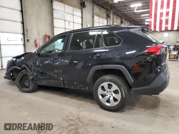 2020 Toyota RAV4 LE with VIN 2T3H1RFV1LW060179, listed as a Copart auction lot 52715575 with 80,531 mi miles and Salvage Title. Bid and sale history available at DreamBid. Image 2.