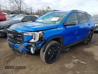 2024 GMC Terrain SLE with VIN 3GKALTEG1RL151176, listed as a IAAI auction lot 41441859 with 10,706 mi miles. Bid and sale history available at carsss.com. Image 2.