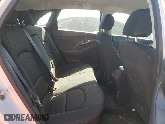 2018 Hyundai Elantra GT with VIN KMHH35LE0JU074104, listed as a Copart auction lot 55727404 with 34,769 mi miles and Salvage Title. Bid and sale history available at carsss.com. Image 10.