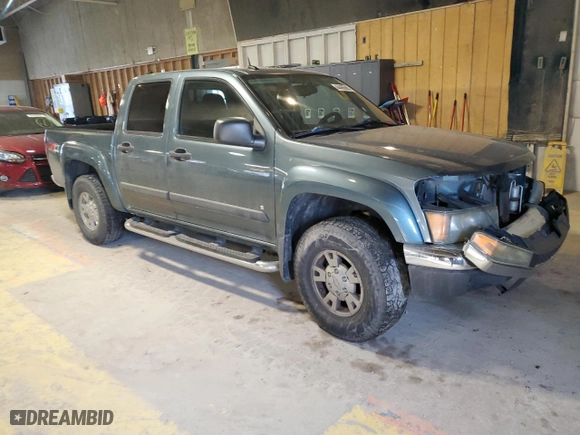 2007 Chevrolet Colorado LT w/1LT with VIN 1GCDT13E978167992, listed as a Copart auction lot 44466565 with 198,932 mi miles and Salvage Title. Bid and sale history available at carsss.com. Image 4.