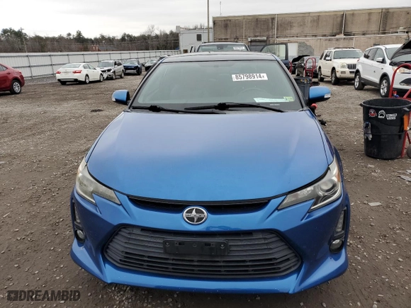 2015 Scion tC with VIN JTKJF5C77F3092135, listed as a Copart auction lot 85798914 with 120,416 mi miles and Salvage Title. Bid and sale history available at carsss.com. Image 5.