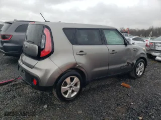 2017 Kia Soul with VIN KNDJN2A29H7455630, listed as a Copart auction lot 52578745 with 88,144 mi miles and Salvage Title. Bid and sale history available at carsss.com. Image 3.