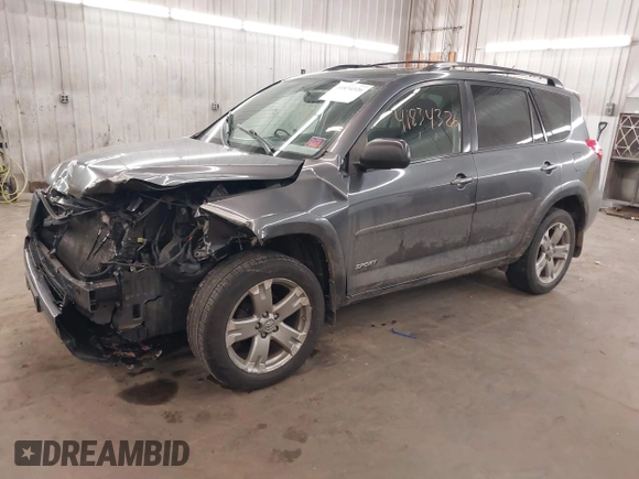 2010 Toyota RAV4 Sport with VIN JTMRF4DV4A5025362, listed as a IAAI auction lot 41834326 with Not Provided miles. Bid and sale history available at carsss.com. Image 18.