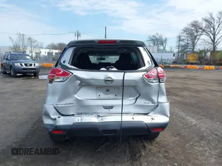 2015 Nissan Rogue SL with VIN 5N1AT2MV7FC764959, listed as a IAAI auction lot 41997813 with 37,129 mi miles and . Bid and sale history available at carsss.com. Image 16.