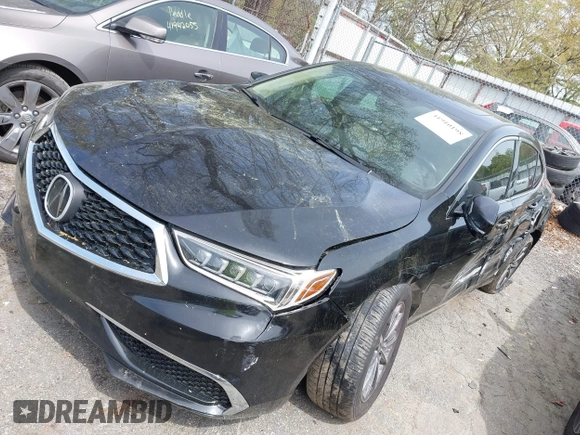 2018 Acura TLX Technology with VIN 19UUB1F52JA007680, listed as a IAAI auction lot 41910198 with 87,585 mi miles and . Bid and sale history available at carsss.com. Image 2.