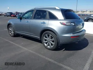 2005 Infiniti FX with VIN JNRAS08W45X202491, listed as a IAAI auction lot 42479564 with 223,299 mi miles and . Bid and sale history available at DreamBid. Image 3.