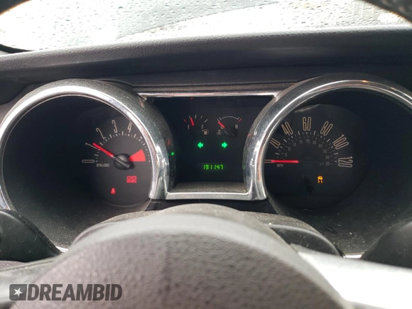 2006 Ford Mustang Standard with VIN 1ZVFT80N265241966, listed as a Copart auction lot 51570835 with 191,147 mi miles and Salvage Title. Bid and sale history available at carsss.com. Image 9.