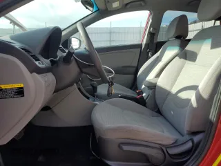 2017 Hyundai Accent Value Edition with VIN KMHCT4AE7HU360176, listed as a Copart auction lot 52005555 with 106,843 mi miles and Clean Title. Bid and sale history available at DreamBid. Image 7.
