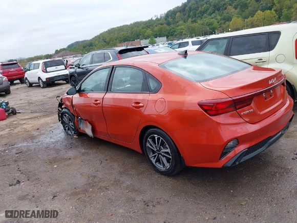 2023 Kia Forte LXS with VIN 3KPF24AD4PE596731, listed as a IAAI auction lot 40501519 with 36,755 mi miles. Bid and sale history available at carsss.com. Image 3.