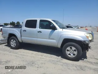 2007 Toyota Tacoma PreRunner with VIN 3TMJU62N77M028907, listed as a Copart auction lot 59622695 with 186,339 mi miles and Salvage title. Bid and sale history available at DreamBid. Image 4.
