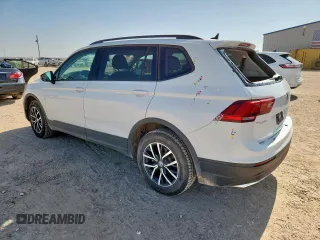 2021 Volkswagen Tiguan S with VIN 3VV1B7AX0MM016271, listed as a Copart auction lot 61288165 with 56,270 mi miles and Clean title. Bid and sale history available at DreamBid. Image 2.