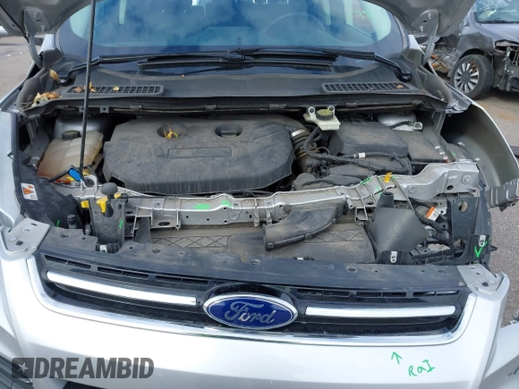 2015 Ford Escape Titanium with VIN 1FMCU9J97FUA05003, listed as a IAAI auction lot 41721214 with 51,644 mi miles. Bid and sale history available at carsss.com. Image 10.