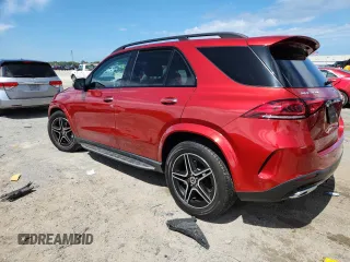 2021 Mercedes-Benz GLE 350 with VIN 4JGFB4KB6MA444697, listed as a Copart auction lot 63229195 with 58,566 mi miles and Non repairable. Bid and sale history available at DreamBid. Image 2.