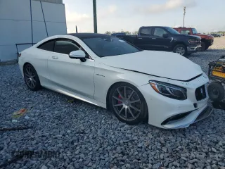2015 Mercedes-Benz S 63 AMG with VIN WDDXJ7JB4FA009040, listed as a Copart auction lot 55732965 with 41,852 mi miles and Salvage Title. Bid and sale history available at DreamBid. Image 4.