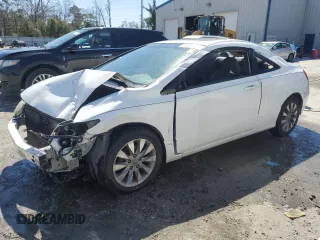 2010 Honda Civic Cpe EX with VIN 2HGFG1B81AH502559, listed as a Copart auction lot 48487205 with Not Provided miles and Salvage Title. Bid and sale history available at carsss.com. Image 1.