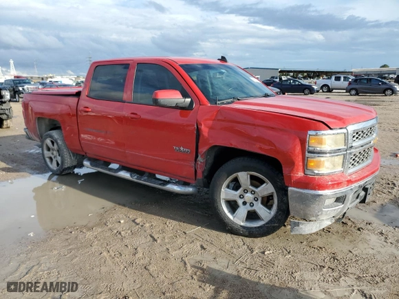 2015 Chevrolet Silverado 1500 LT with VIN 3GCPCREH9FG319894, listed as a Copart auction lot 48276095 with 112,837 mi miles and Salvage Title. Bid and sale history available at carsss.com. Image 4.