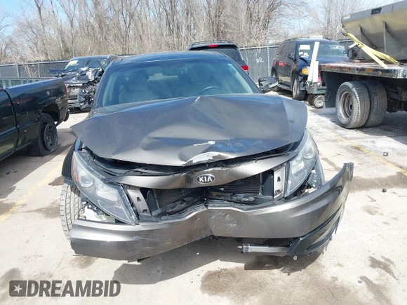 2013 Kia Optima EX with VIN 5XXGN4A77DG234921, listed as a IAAI auction lot 41823669 with 168,460 mi miles. Bid and sale history available at carsss.com. Image 6.