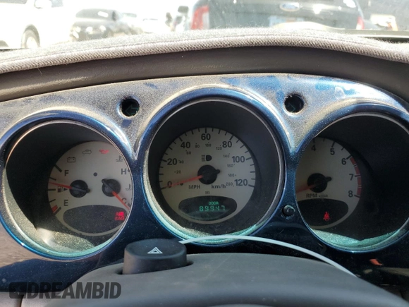 2002 Chrysler PT Cruiser Limited with VIN 3C8FY68B42T322964, listed as a Copart auction lot 53139855 with 89,947 mi miles and Salvage Title. Bid and sale history available at DreamBid. Image 9.