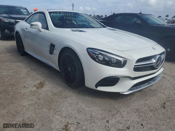 2017 Mercedes-Benz SL-Class SL 63 AMG with VIN WDDJK7EA5HF044924, listed as a Copart auction lot 76953404 with 0 mi miles and Non Repairable. Bid and sale history available at carsss.com. Image 4.