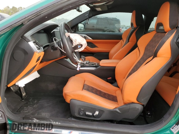 2023 BMW M4 Competition with VIN WBS33AZ03PCL68087, listed as a Copart auction lot 47988205 with 33,398 mi miles and Salvage Title. Bid and sale history available at carsss.com. Image 7.
