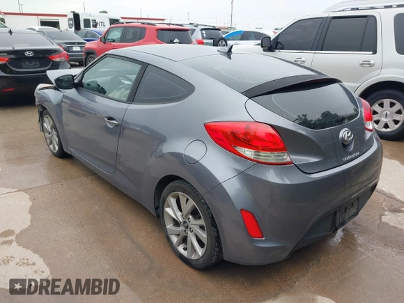 2016 Hyundai Veloster with VIN KMHTC6AD2GU300548, listed as a IAAI auction lot 42439901 with 134,012 mi miles and . Bid and sale history available at DreamBid. Image 3.