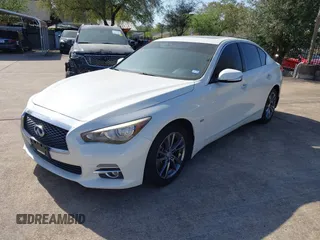 2017 Infiniti Q50 Signature Edition with VIN JN1EV7AP3HM738779, listed as a IAAI auction lot 41870416 with 129,694 mi miles and . Bid and sale history available at DreamBid. Image 23.