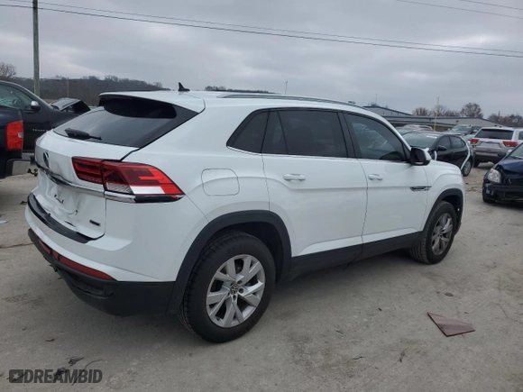 2020 Volkswagen Atlas Cross Sport 2.0T S with VIN 1V2GC2CA3LC231210, listed as a Copart auction lot 85892664 with 57,480 mi miles and Salvage Title. Bid and sale history available at carsss.com. Image 3.