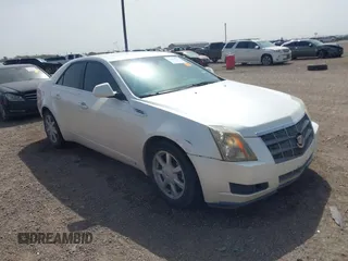 2009 Cadillac CTS AWD w/1SA with VIN 1G6DG577090138683, listed as a IAAI auction lot 41609963 with 212,178 mi miles. Bid and sale history available at carsss.com. Image 1.