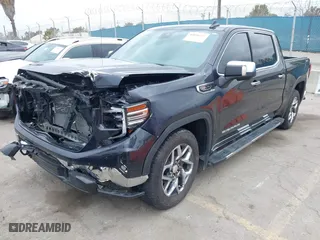 2023 GMC Sierra 1500 SLT with VIN 3GTUUDEL4PG294363, listed as a IAAI auction lot 42056227 with 10,591 mi miles. Bid and sale history available at carsss.com. Image 20.