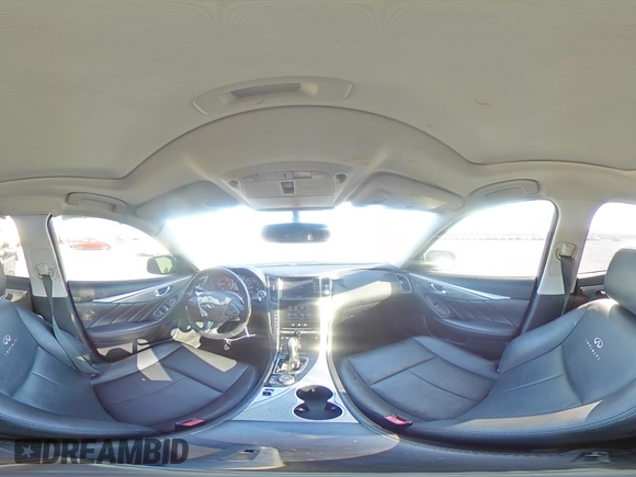 2014 Infiniti Q50 Premium with VIN JN1BV7AP3EM690697, listed as a Copart auction lot 87107684 with 82,862 mi miles and Salvage Title. Bid and sale history available at carsss.com. Image 12.