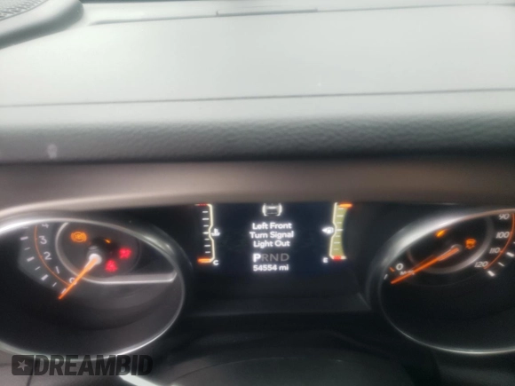 2021 Jeep Wrangler Unlimited Sport Altitude with VIN 1C4HJXDN5MW525525, listed as a Copart auction lot 55897605 with 54,554 mi miles and Salvage title. Bid and sale history available at DreamBid. Image 9.