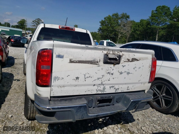 2015 Chevrolet Colorado 2WD Base with VIN 1GCHSAEA1F1257398, listed as a Copart auction lot 45851374 with 134,397 mi miles and Clean Title. Bid and sale history available at carsss.com. Image 6.