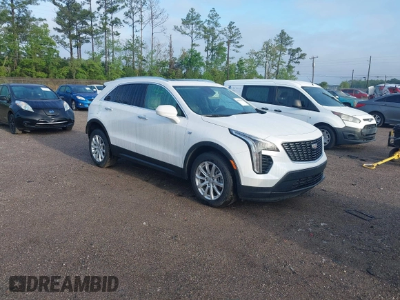 2023 Cadillac XT4 FWD Luxury with VIN 1GYAZAR48PF205055, listed as a IAAI auction lot 41915442 with 42,652 mi miles. Bid and sale history available at carsss.com. Image 1.