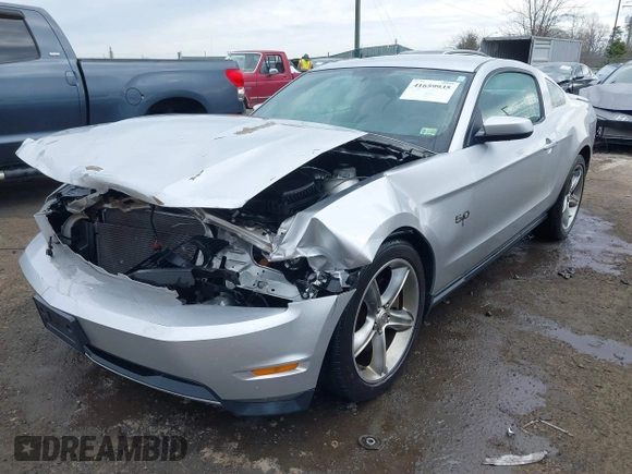 2011 Ford Mustang GT with VIN 1ZVBP8CF4B5133253, listed as a IAAI auction lot 41659935 with 155,836 mi miles. Bid and sale history available at carsss.com. Image 17.