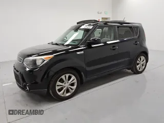 2016 Kia Soul + with VIN KNDJP3A58G7334306, listed as a Copart auction lot 47439455 with 99,598 mi miles and Clean Title. Bid and sale history available at carsss.com. Image 1.