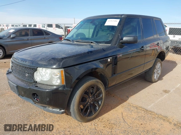 2008 Land Rover Range Rover SC with VIN SALMF13498A296915, listed as a IAAI auction lot 42263486 with 154,903 mi miles and . Bid and sale history available at DreamBid. Image 2.