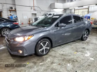 2019 Subaru Impreza Premium with VIN 4S3GKAD66K3609155, listed as a Copart auction lot 87455374 with 77,937 mi miles and Salvage Title. Bid and sale history available at carsss.com. Image 1.