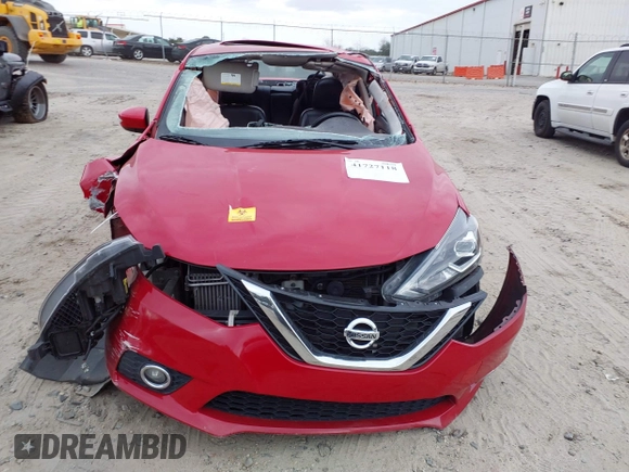 2017 Nissan Sentra SR Turbo with VIN 3N1CB7APXHY221105, listed as a IAAI auction lot 41727118 with Not Provided miles and . Bid and sale history available at carsss.com. Image 11.