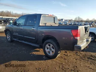 2007 Nissan Titan LE with VIN 1N6AA07B77N205916, listed as a Copart auction lot 43808455 with 146,433 mi miles and Clean title. Bid and sale history available at DreamBid. Image 2.