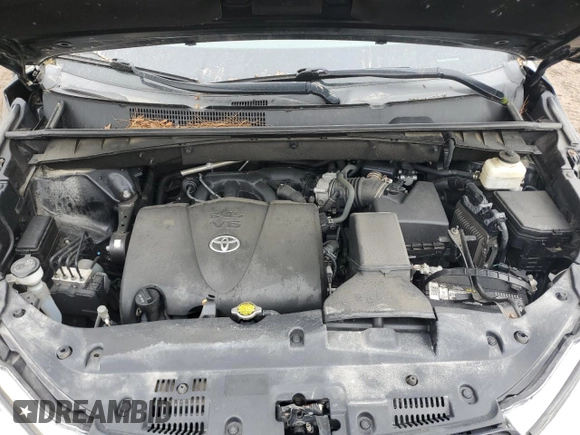 2017 Toyota Highlander XLE with VIN 5TDJZRFH0HS461378, listed as a Copart auction lot 57614885 with 69,240 mi miles and Salvage title. Bid and sale history available at DreamBid. Image 12.