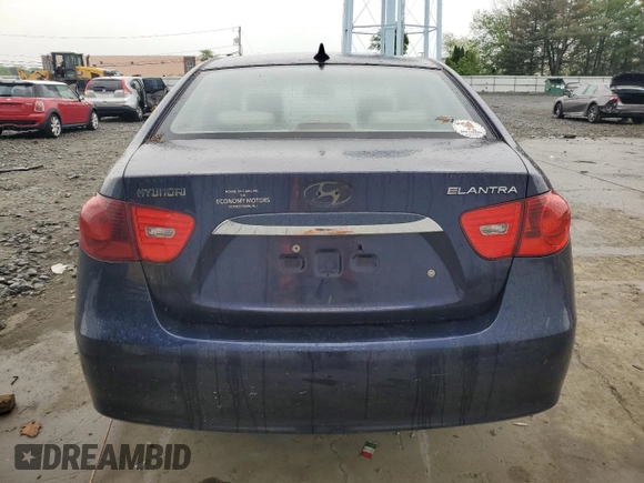 2010 Hyundai Elantra GLS z VIN KMHDU4AD9AU161967, wystawiony jako Copart lot #56753695 z przebiegiem 89 341 mil mil oraz Szkoda całkowita • Salvage title. Historia ofert i sprzedaży dostępna na DreamBid. Obrazek 6.