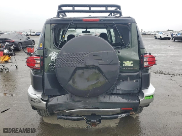 2011 Toyota FJ Cruiser with VIN JTEBU4BFXBK103533, listed as a Copart auction lot 49108565 with 106,123 mi miles and Salvage Title. Bid and sale history available at carsss.com. Image 6.