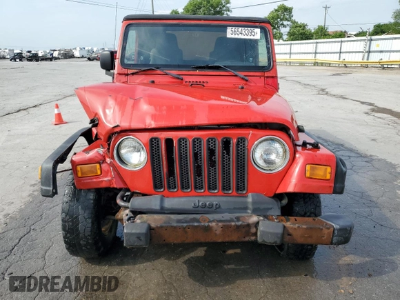 2006 Jeep Wrangler Sport z VIN 1J4FA49S86P754812, wystawiony jako Copart lot #56543395 z przebiegiem 192 851 mil mil oraz Szkoda całkowita • Salvage title. Historia ofert i sprzedaży dostępna na DreamBid. Obrazek 5.