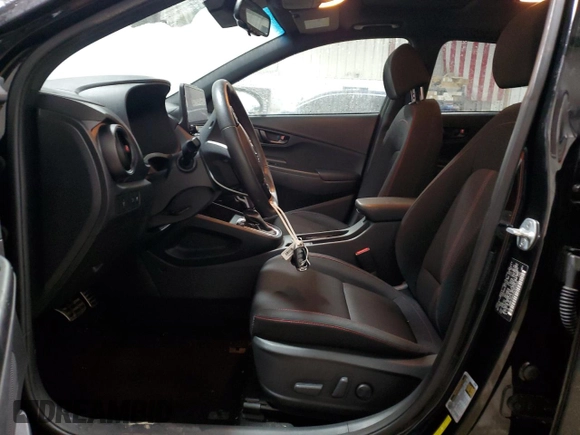 2022 Hyundai Kona N Line with VIN KM8K3CA32NU832526, listed as a Copart auction lot 87066404 with 20,062 mi miles and Salvage Title. Bid and sale history available at carsss.com. Image 7.