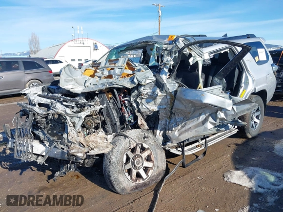 2023 Toyota 4Runner TRD Off Road Premium with VIN JTERU5JR6P6135587, listed as a IAAI auction lot 41681577 with Not provided miles and . Bid and sale history available at DreamBid. Image 2.