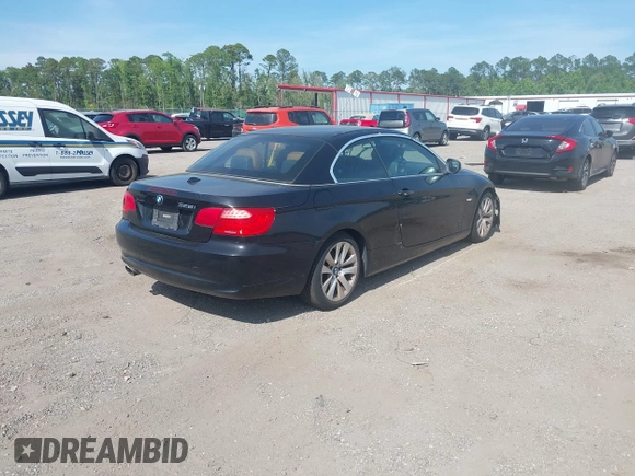 2011 BMW 3 Series 328i with VIN WBADW3C58BE540126, listed as a IAAI auction lot 42104250 with 96,853 mi miles. Bid and sale history available at carsss.com. Image 4.