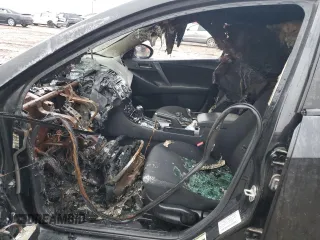 2012 Mazda 3 i Touring with VIN JM1BL1V73C1552053, listed as a Copart auction lot 85497304 with Not Provided miles and Salvage Title. Bid and sale history available at DreamBid. Image 7.