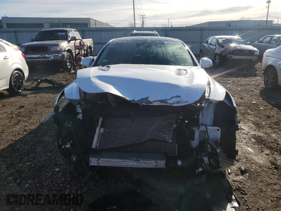 2018 Kia Stinger Premium with VIN KNAE25LA4J6015565, listed as a Copart auction lot 82378014 with 48,281 mi miles and Salvage Title. Bid and sale history available at DreamBid. Image 5.