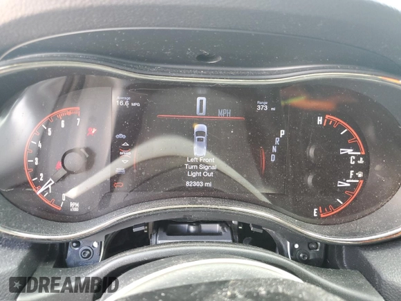 2020 Dodge Durango R/T with VIN 1C4SDJCT6LC130831, listed as a Copart auction lot 53997615 with 82,303 mi miles and Salvage title. Bid and sale history available at DreamBid. Image 9.