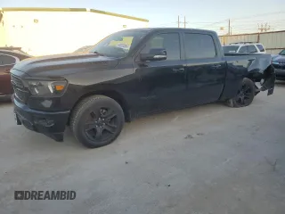 2021 Ram 1500 Big Horn z VIN 1C6SRFMT1MN800828, wystawiony jako Copart lot #48220365 z przebiegiem 41 189 mil mil oraz Szkoda całkowita • Salvage title. Historia ofert i sprzedaży dostępna na DreamBid. Obrazek 1.